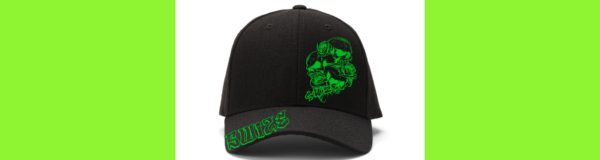 Lectric Green Swize Skull Cap