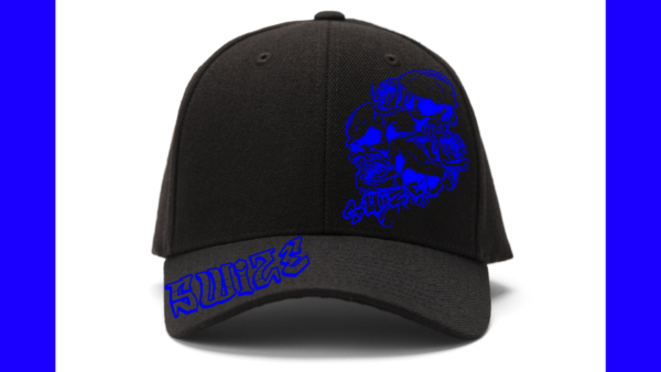 Bangin Blues Tri-skull Swize Cap